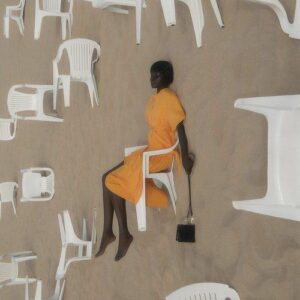 robe orange – collection soleil sauvage